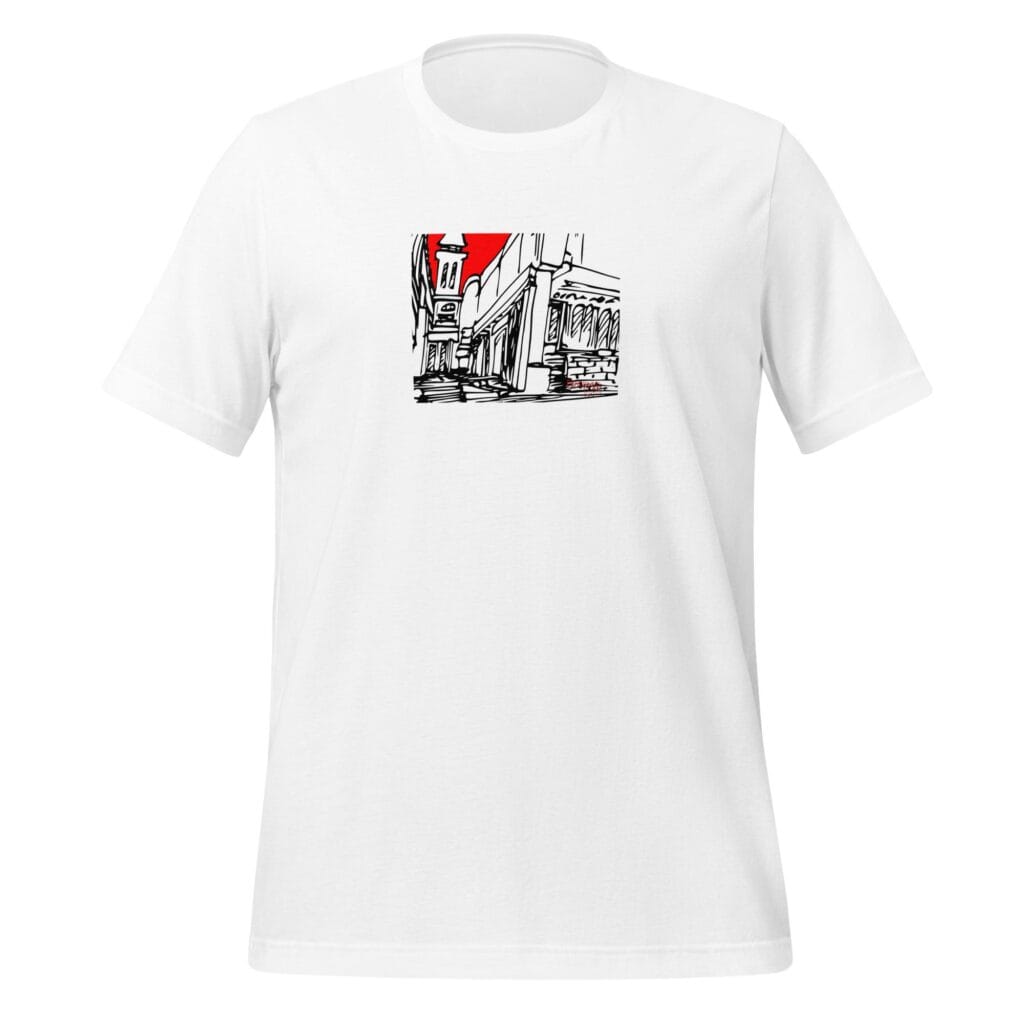 Unisex t-shirt of Garage Castle