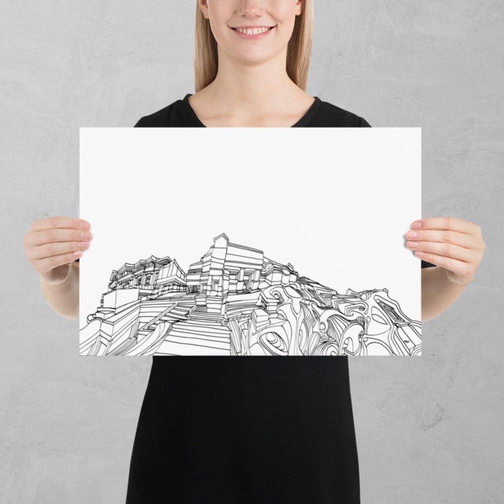 Surprise View 1:1 Print - Image 2