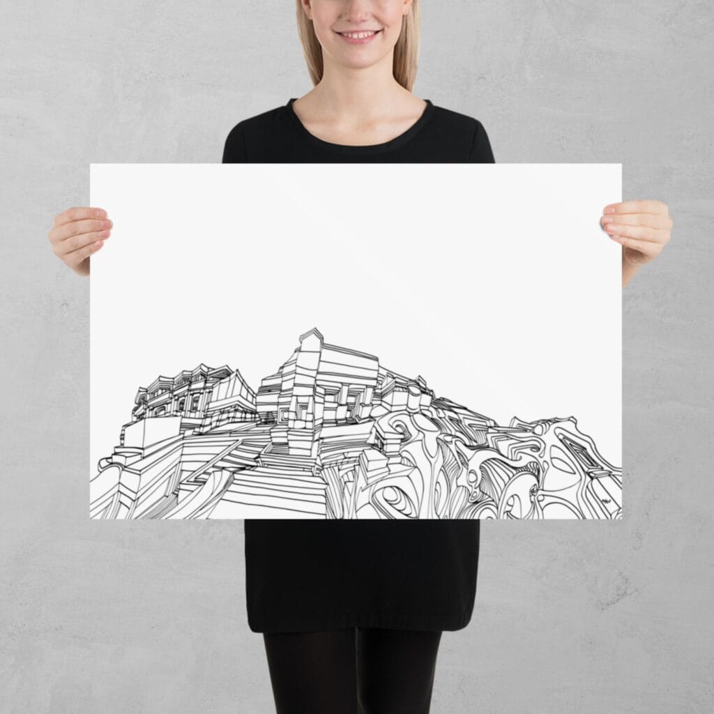 Surprise View 1:1 Print - Image 3