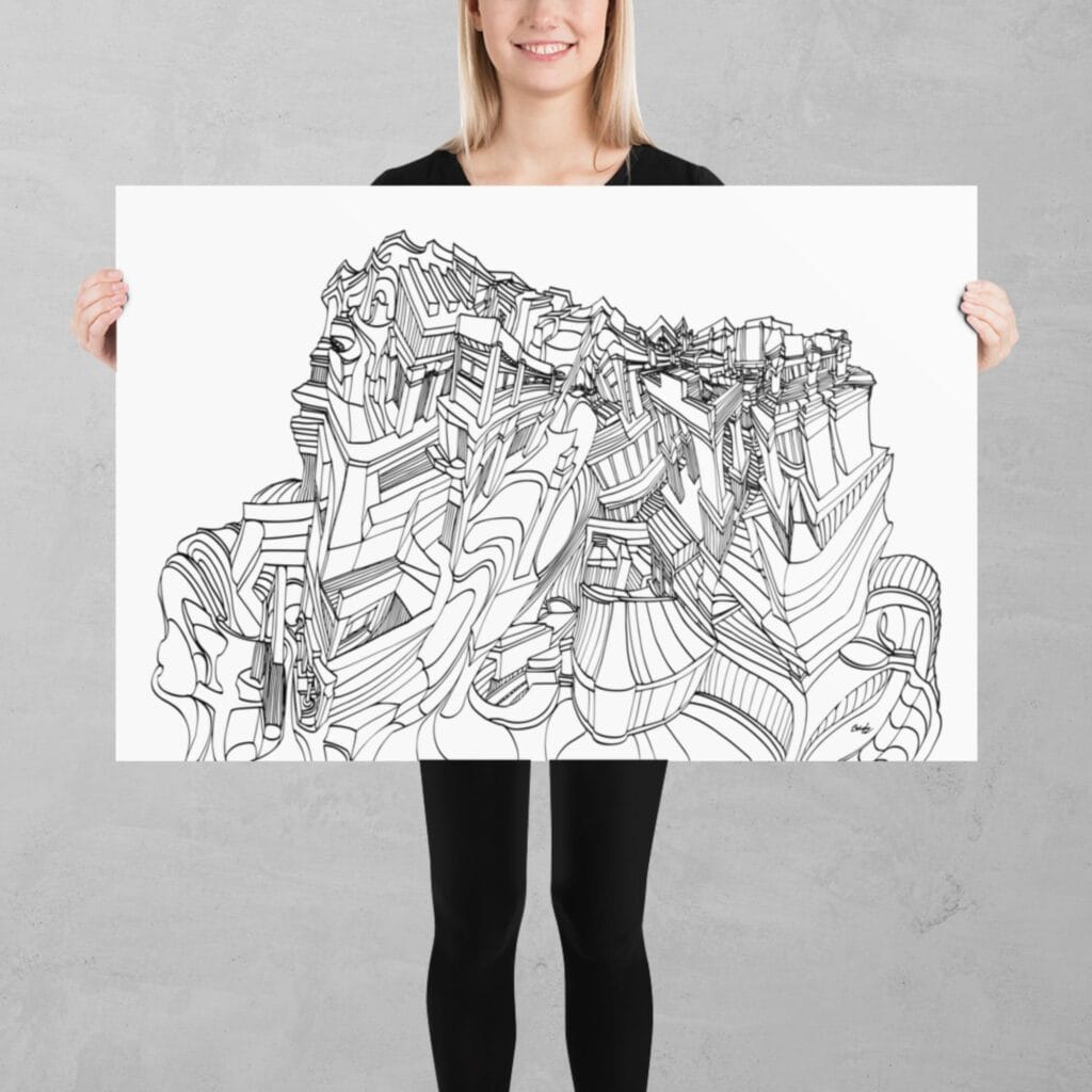 Apt Chin Up 1:1 Print