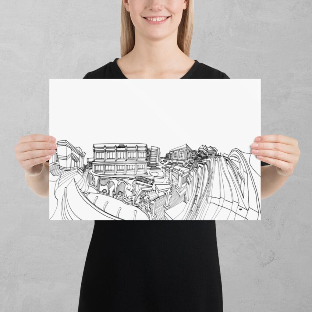 Face Space 1:1 Print - Image 2