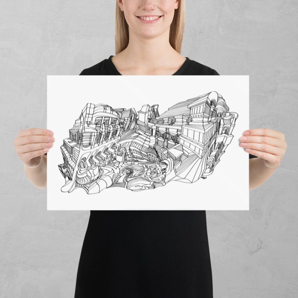 Parallel Grams 1:1 Print - Image 2