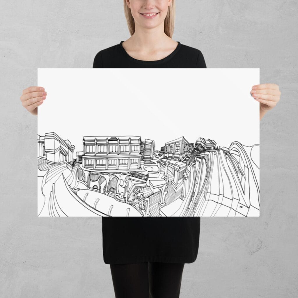 Face Space 1:1 Print - Image 3