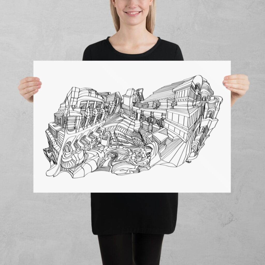 Parallel Grams 1:1 Print - Image 3