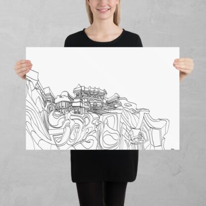 Fantastic Urbanity 1:1 Print - Image 3