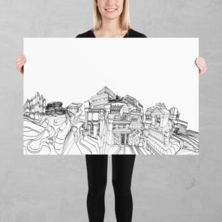 Higher Society 1:1 Print