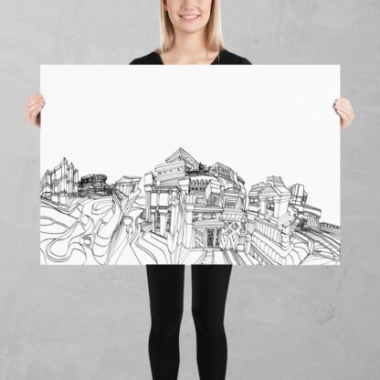 Higher Society 1:1 Print