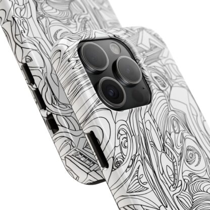 Phone Case - Organic Faces Design - Image 6