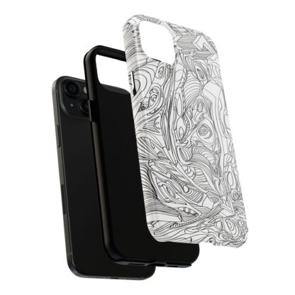 Phone Case - Organic Faces Design - Image 12