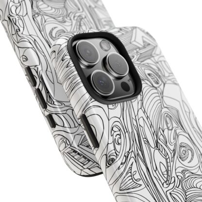 Phone Case - Organic Faces Design - Image 37