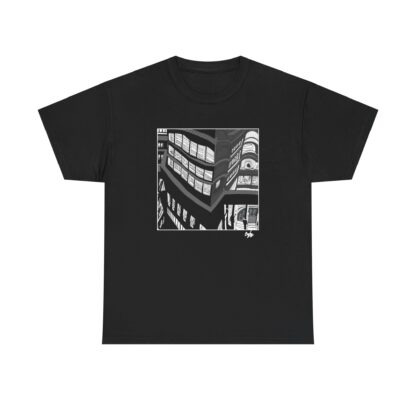 Hand Drawn Architecture T-Shirt, Complex Facade - Image 5