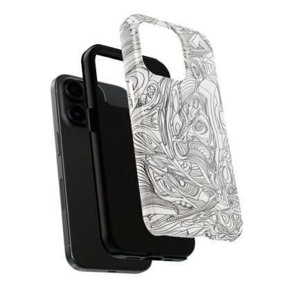 Phone Case - Organic Faces Design - Image 8