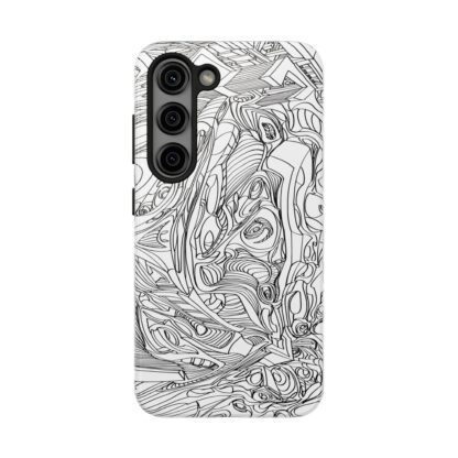 Phone Case - Organic Faces Design - Image 21