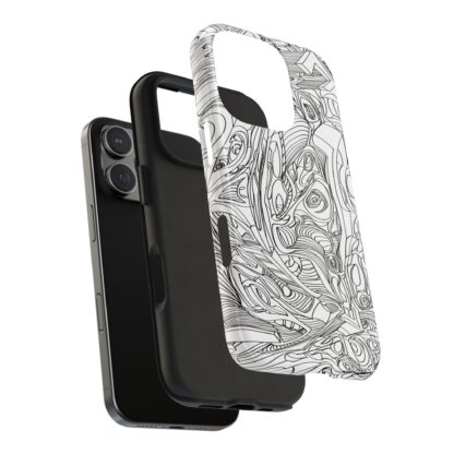 Phone Case - Organic Faces Design - Image 35