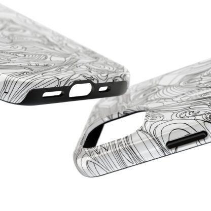 Phone Case - Organic Faces Design - Image 3