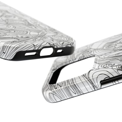 Phone Case - Organic Faces Design - Image 7