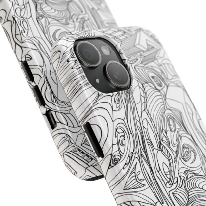 Phone Case - Organic Faces Design - Image 2