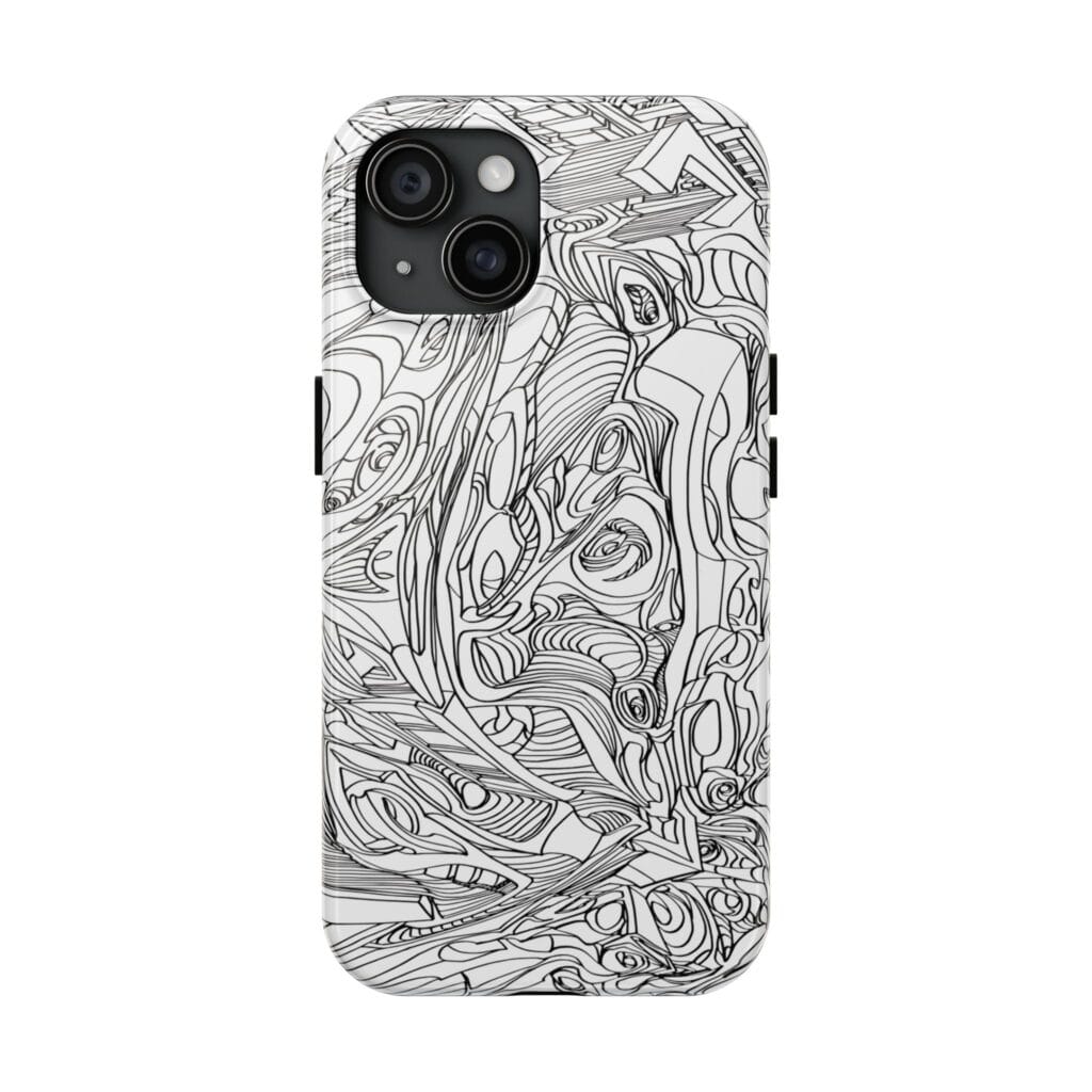 Phone Case - Organic Faces Design