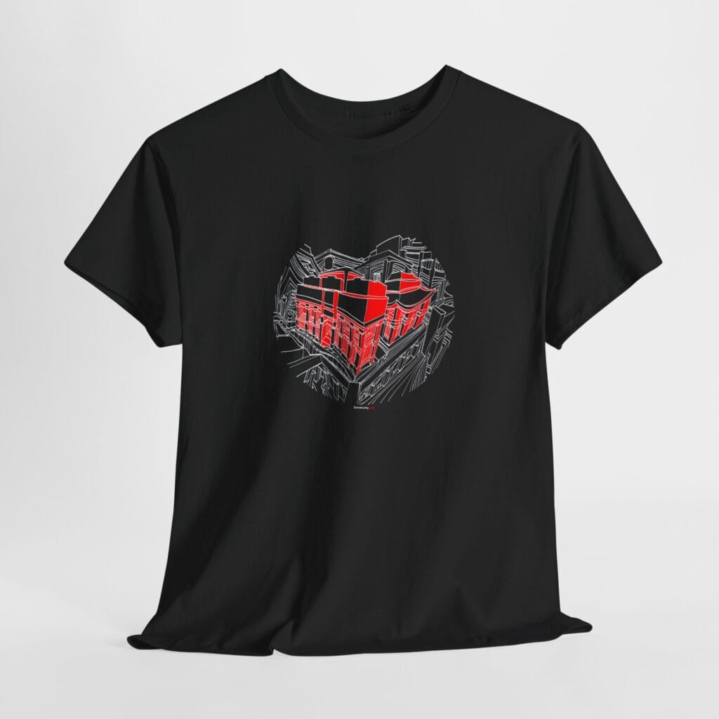 Precise Linework Art, Adapted for a T-Shirt, Architectural Fantasia. sec.1 - Image 6