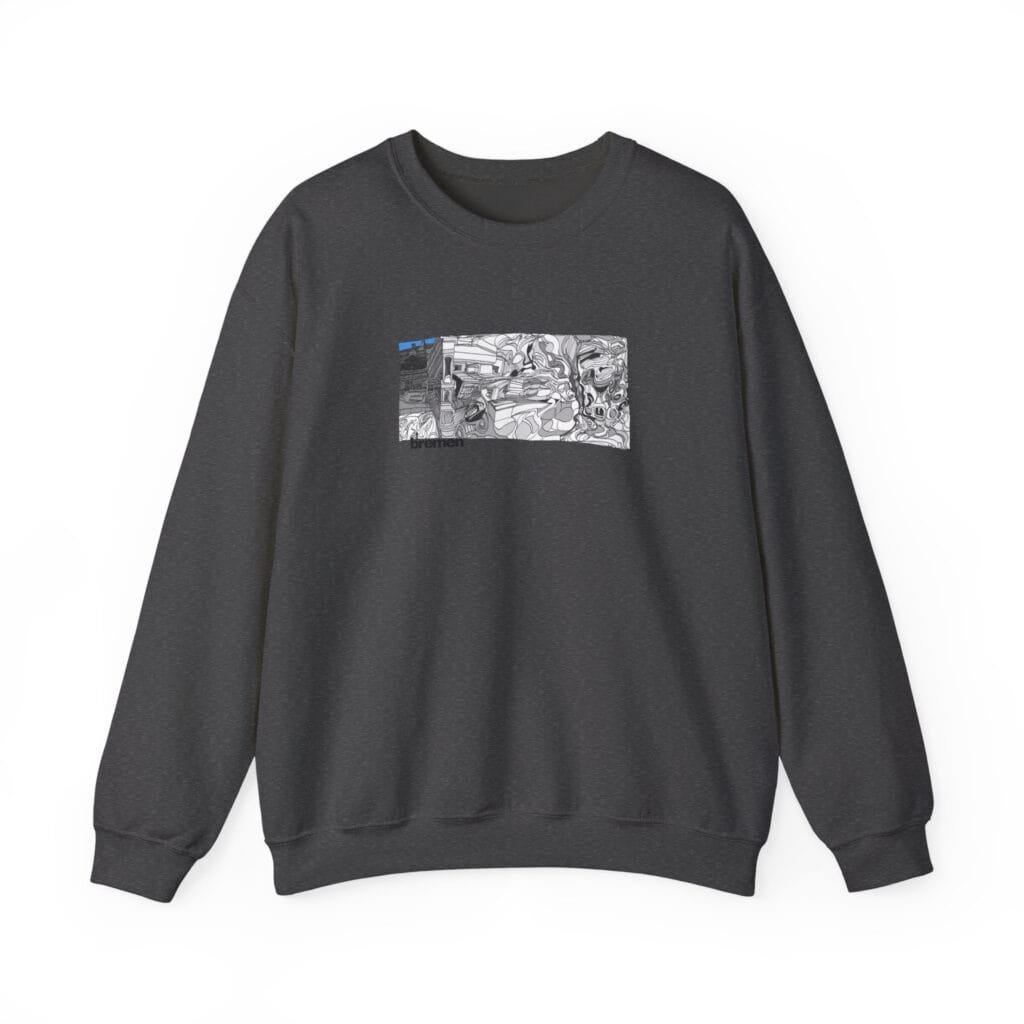 Cozy Artistic Crewneck Sweatshirt | Unisex Pullover, Casual Wear, Gift for Him/Her, Comfortable Fashion, Everyday Hoodie Alternative - Image 12