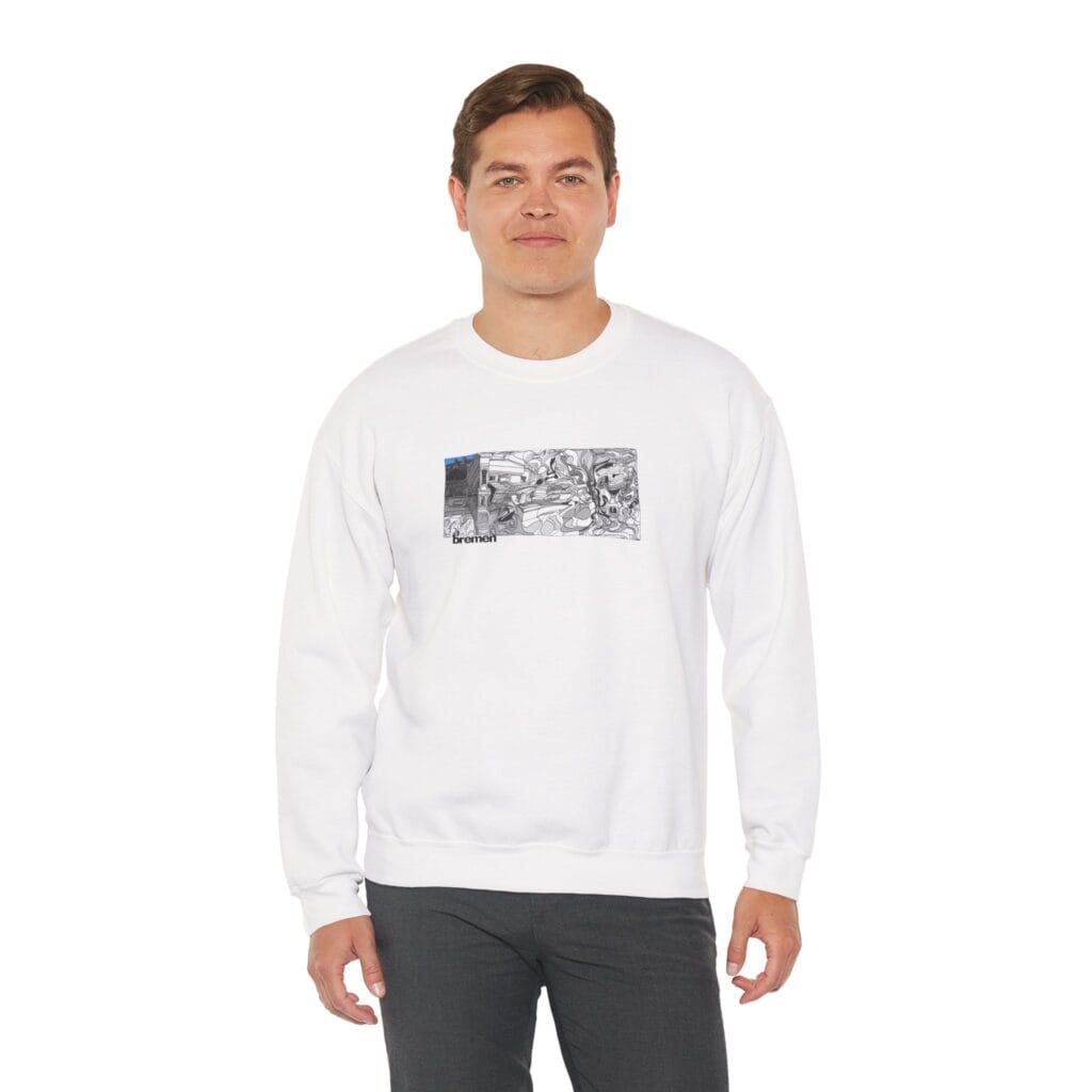 Cozy Artistic Crewneck Sweatshirt | Unisex Pullover, Casual Wear, Gift for Him/Her, Comfortable Fashion, Everyday Hoodie Alternative - Image 5